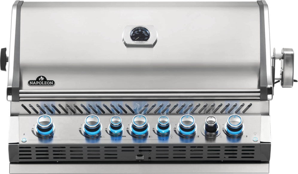 Napoleon Built-In Prestige Pro 665 RSIB with Infrared Side and Rear Burners Gas Grill