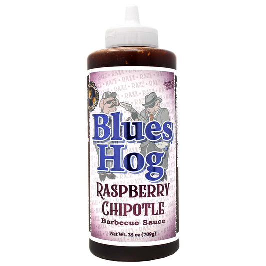 Blues Hog Raspberry Chipotle BBQ Sauce 25oz Squeeze Bottle
